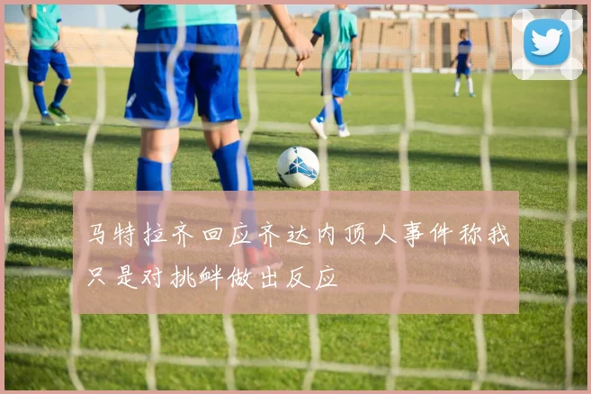 马特拉齐回应齐达内顶人事件称我只是对挑衅做出反应