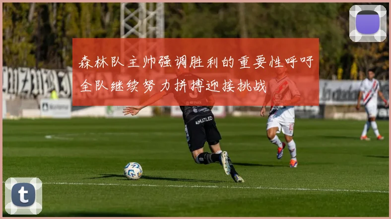 森林队主帅强调胜利的重要性呼吁全队继续努力拼搏迎接挑战
